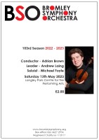 Complete programme in PDF format Programme May 2023