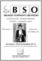Complete programme in PDF format BSO Programme Nov 2013