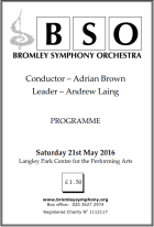 Complete programme in PDF format Programme May 2016