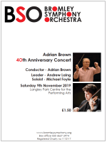 Complete programme in PDF format Programme Nov 2019